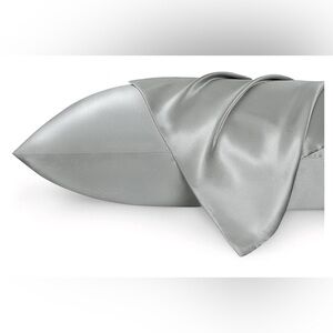 Bedsure Satin Pillowcase 2 Pack Similar to Silk Pillow Cases Standard Size